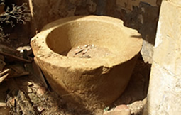 antique stone trough